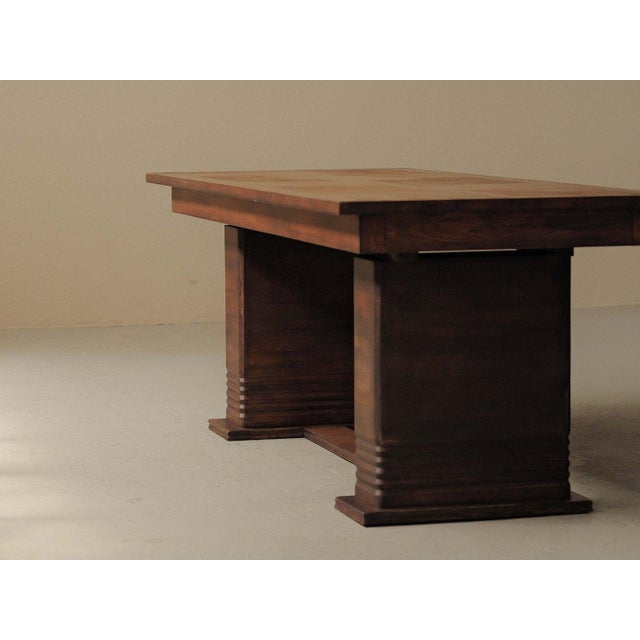 Modernist Dining Table, France, 1940 For Sale - Image 12 of 18