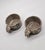 1990s Studio Pottery Face Artisan Mugs With Wabi-Sabi Glaze Signed - a Pair For Sale - Image 4 of 12