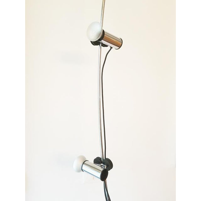 Chrome Plated Metal Molla Floor to Ceiling Lamp from Lumenform, 1970s For Sale - Image 12 of 18