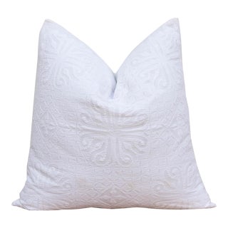 Veda Euro Applique Pillow Cover For Sale