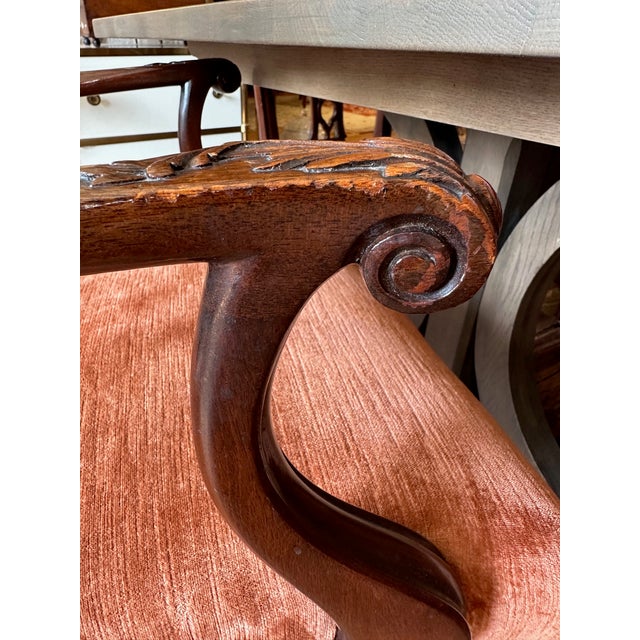 Mahogany Chippendale Style Dining Chairs -Set of 6 For Sale In Philadelphia - Image 6 of 16