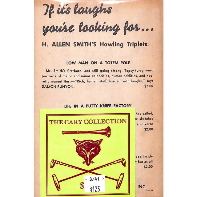 I Am Gazing Into My 8-Ball 1945. 182 pages.