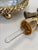 Glass Vintage Hollywood Regency Ormolu Rope Tassel Perfume Bottle For Sale - Image 7 of 12