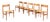 Model CH36 Dining Chairs in Oak by Hans J. Wegner Carl Hansen & Son, Denmark, 1970, Set of 6 For Sale