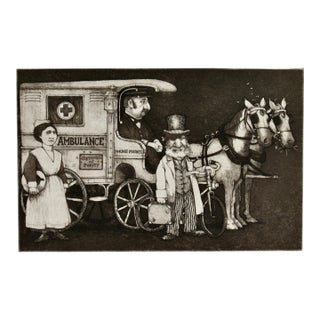 Charles Bragg Not For Sale C. 1980 Reproduction Print For Sale