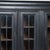 Early 20th Century Black Painted Oak Display Cabinet For Sale - Image 4 of 14