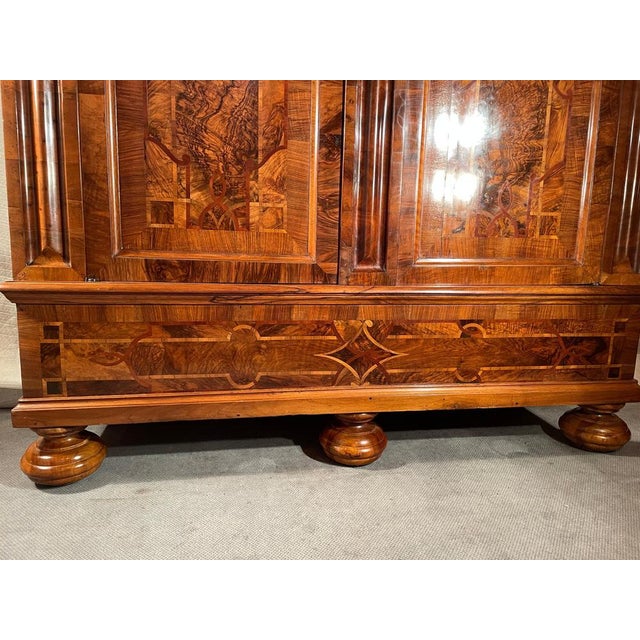 Baroque Armoire, Zurich, Switzerland, 1750s For Sale - Image 6 of 12