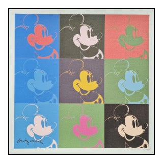 After Andy Warhol, Topolino , 1980s, Lithograph For Sale