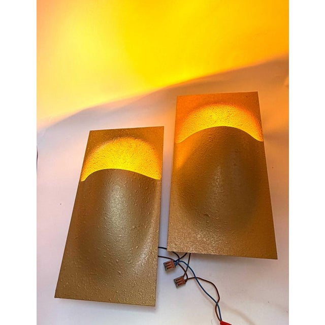 Model C-1550 Balance Wall Lamps by Bertrand Balas for Raak Amsterdam, 1970s, Set of 2 For Sale - Image 3 of 8