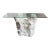 Vintage Postmodern Sirmos Plaster Faux Rock Console Table For Sale