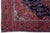 Textile Vintage Rug, 100% Hand-Knotted Wool, Traditional Indigo Blue & Crimson Red Medallion Carpet For Sale - Image 7 of 7