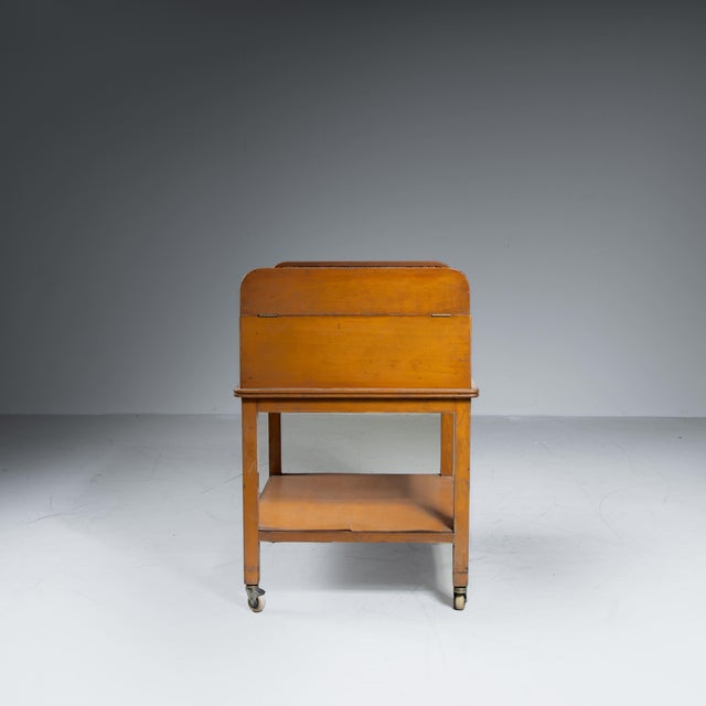 Wood Storage Cabinet with Shutter, 1960s For Sale - Image 7 of 10