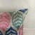 Modern Handmade Silk Ikat Decorative Pillow Cover For Sale - Image 3 of 5