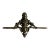Victorian Brass Casting Figural Wall Mount Towel Bar For Sale