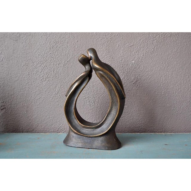 The Kiss Sculpture, 1970s For Sale - Image 9 of 9