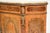 Brown French Inlaid Marquetry Sideboard with Marble Top, 1930 For Sale - Image 8 of 11