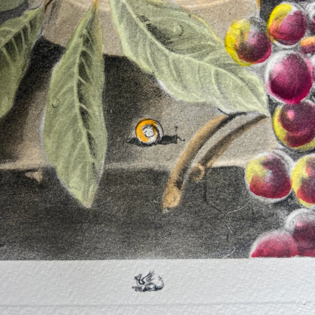 Late 20th Century Unframed Chromolithograph Print of a Bouquet of Flowers by Joseph Nigg For Sale - Image 5 of 8