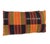 African Kente Cloth Throw Lumbar Pillow 17" W For Sale - Image 4 of 5