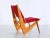 1950s Swedish Oak and Velvet Lounge Chair by Bertil Behrman for Engen Möbelfabriker, 1956 For Sale - Image 5 of 12