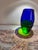 1980s 1980s Michael Scheiner for Dansk Postmodern Cobalt Blue & Green Art Glass Vase For Sale - Image 5 of 7