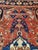 Antique Farahan Sarouk Rug, Handmade Oriental Rug, Rusty Red Navy Blue Very Fine For Sale - Image 4 of 18