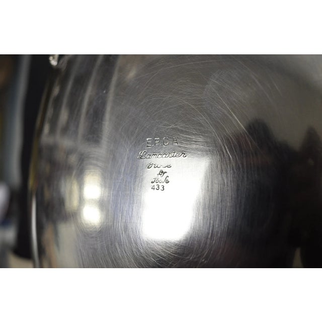 Vintage Lancaster Rose by Poole Large Oval Silver Plated Covered Soup Tureen For Sale - Image 13 of 18