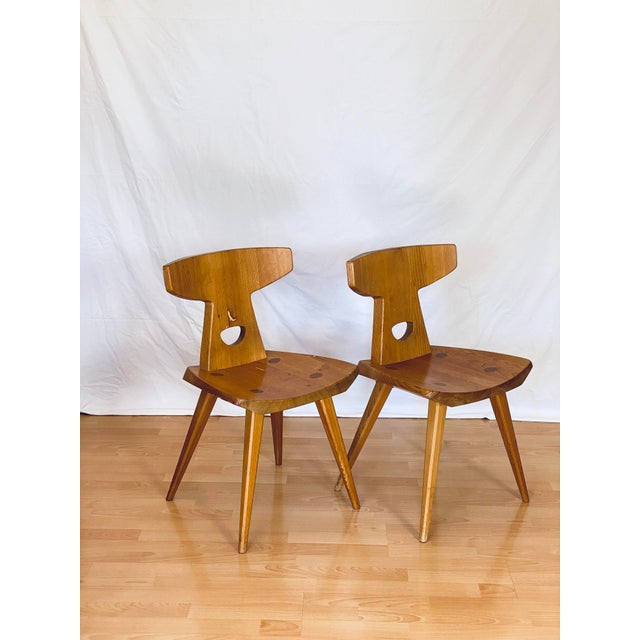 Vintage Dining Chairs by Jacob Kielland-Brandt for I. Christiansen, 1960s, Set of 2 For Sale - Image 9 of 18