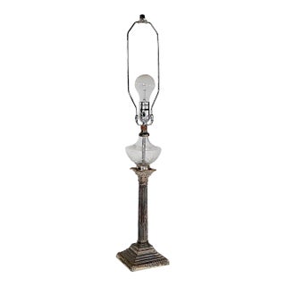 Classical Columnar Candle Stick Lamp For Sale