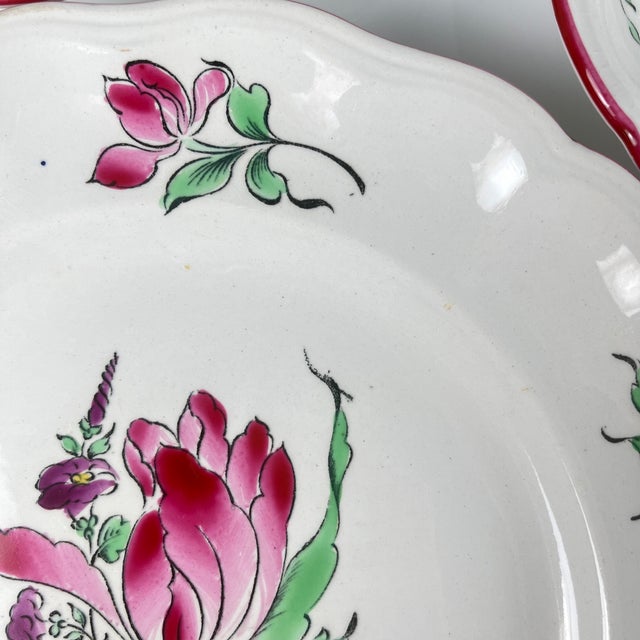 Réverbère Model Service for Six People from KG Lunéville, 1950s, Set of 18 For Sale - Image 15 of 17