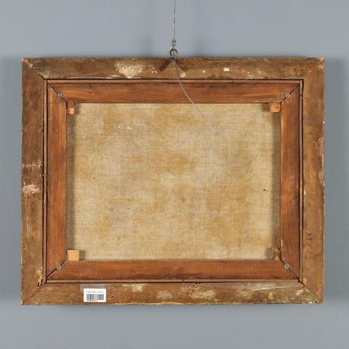 Landscape with Bridge, Oil on Canvas, Framed For Sale - Image 10 of 11