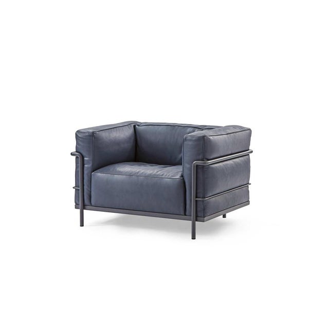 LC3 Grand Confort Armchair from Le Corbusier, Jeanneret, and Charlotte Perriand For Sale - Image 3 of 13