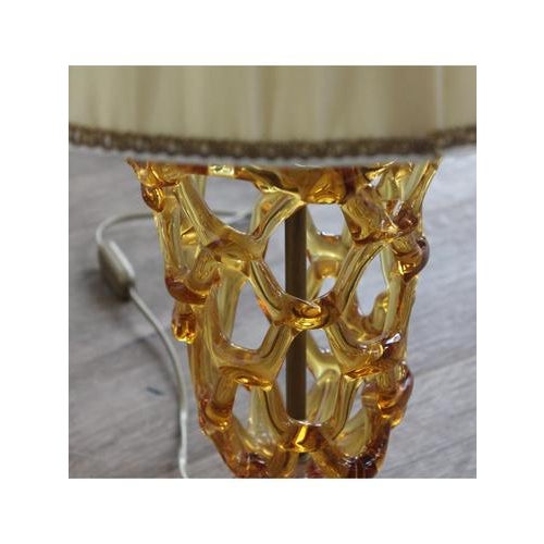 Type Table lamp Date 1980 Model Mouth blown glass Origin Italy Designer Mario Cioni Manufacturer Mario Cioni & C Mark...