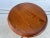 Vintage Ethan Allen Mahogany Pineapple Based Pedestal Plant Stand Side Table For Sale - Image 9 of 12