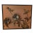 Mid 20th Century Brutalist Floral Brass Wall Sculpture For Sale