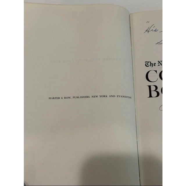 Blue The New York Times Cook Book, First Edition (1961) by Craig Claiborne With Dust Jacket For Sale - Image 8 of 12