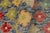 Textile Contemporary Balochi Blue/Red Wool Rug - 4'1''x6'0'' For Sale - Image 7 of 11