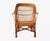 Vintage Armchair in Woven Rattan For Sale - Image 10 of 10