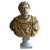 Stone End 19th Century Italian Bust Antonino Pio in Carrara Marble For Sale - Image 7 of 7