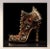 One-Of-A-Kind 30' X 30' Luxury Fashion Photography 'Shoe' by Diane Grant Studio, Unframed For Sale - Image 4 of 4