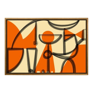 Les Sculptures 02 in Orange -Limited Edition For Sale