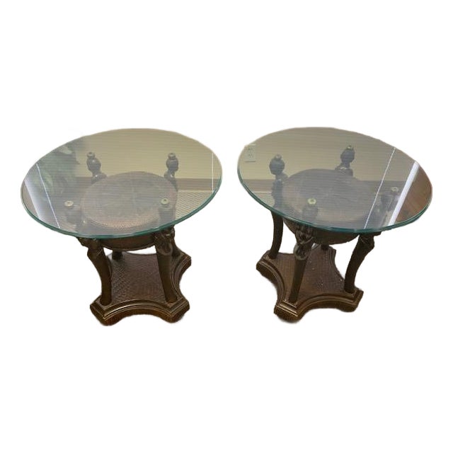 Mid 20th Century Ernest Hemingingway African Queen Collectors Accent Table For Sale