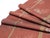 The rust-red of ancient Japan. Woven into your table, once. The Bengara-Ume is a vintage Japanese silk table runner...
