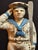 Early 20th Century Antique Hubley Cast Iron Saluting Sailor Oarsman Still Penny Bank C. 1910-1915 For Sale - Image 5 of 11