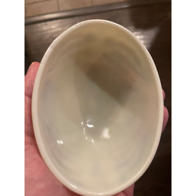 This exquisite antique Northwood Argonaut Shell (Nautilus) pattern covered sugar bowl/compote is a stunning example of...