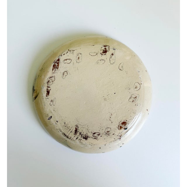Cream Tzintzuntzan Michoacan Mexican Pottery, Mid 20th Century For Sale - Image 8 of 8