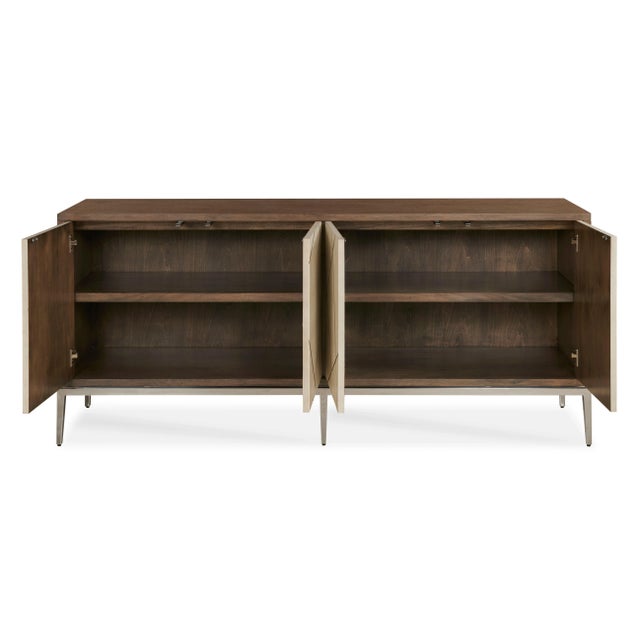 Transitional Century Furniture Remi Credenza For Sale - Image 3 of 5