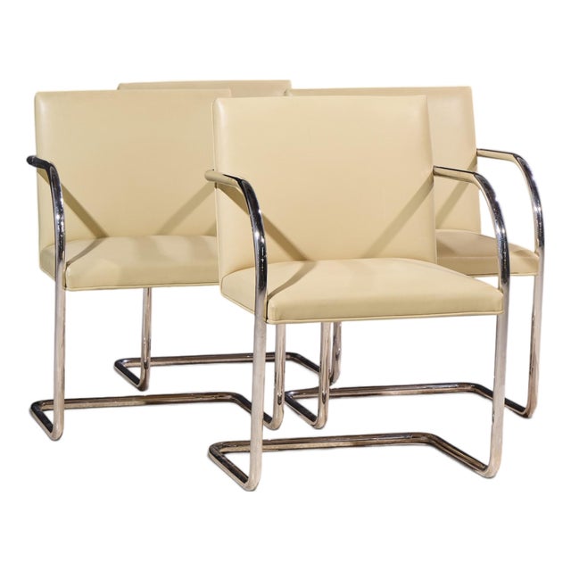 Brueton Mid Century Brno Chairs - Set of 4 For Sale