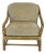 1980s Coastal/Boho/Organic Modern "McGuire Furniture Co." Twisted Rattan Lounge Chair For Sale