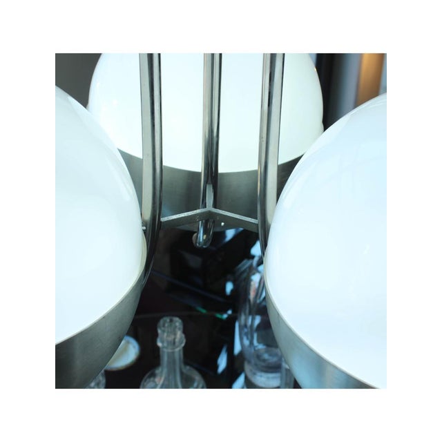 3-Light Chandelier from Lamperti, 1970s For Sale - Image 10 of 16