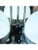 3-Light Chandelier in Glass and Stainless Steel from Lamperti, 1970s For Sale - Image 10 of 16